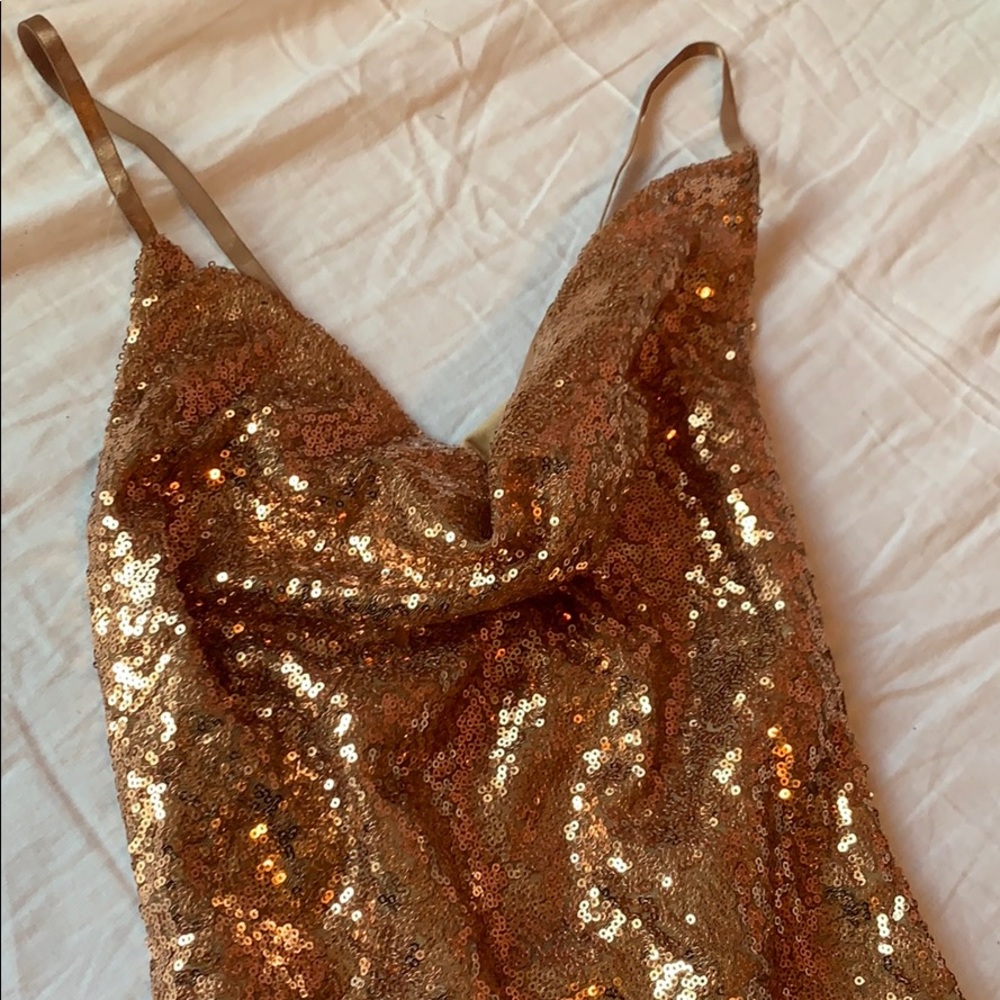 Sequin mini dress